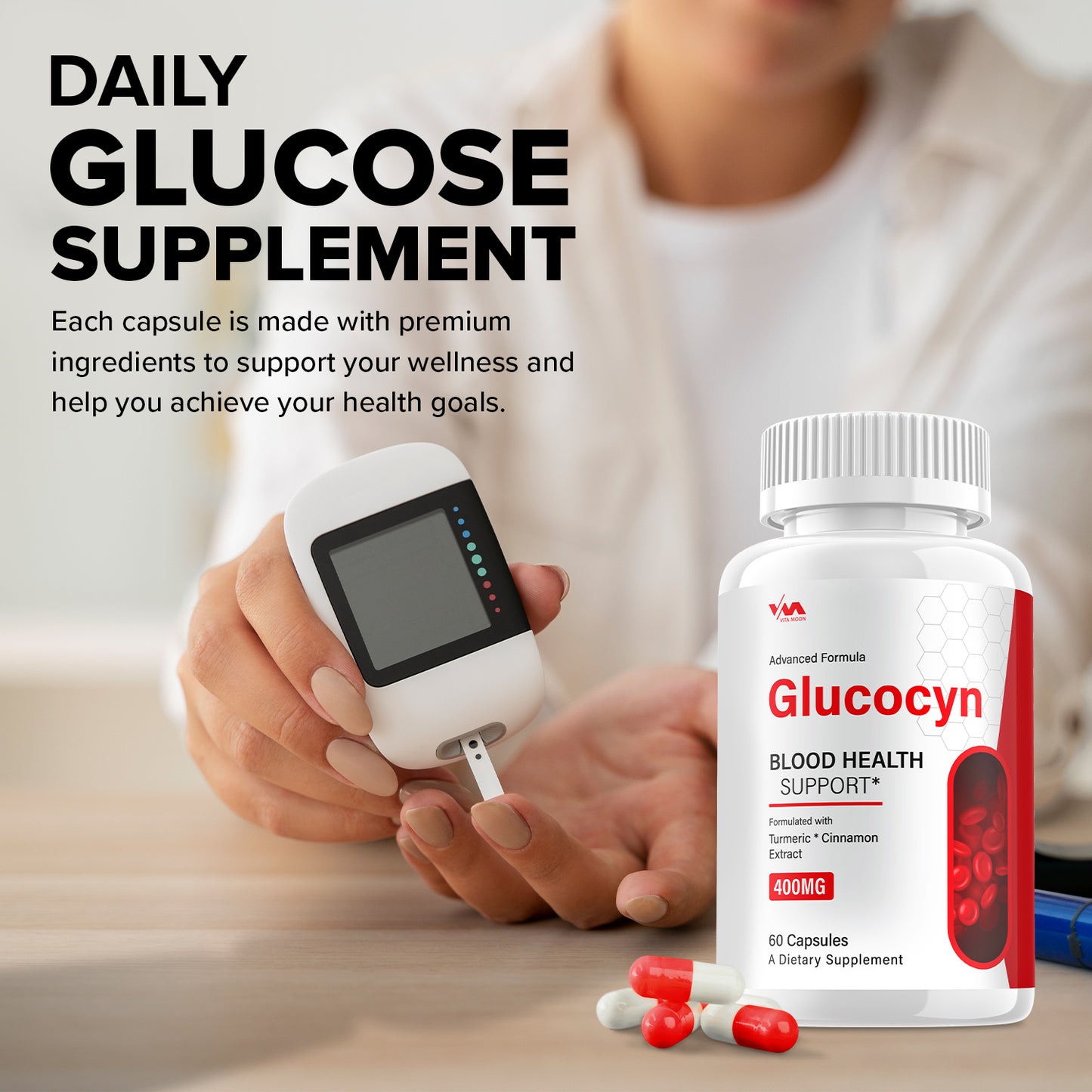 Glucocyn Blood Support Capsules