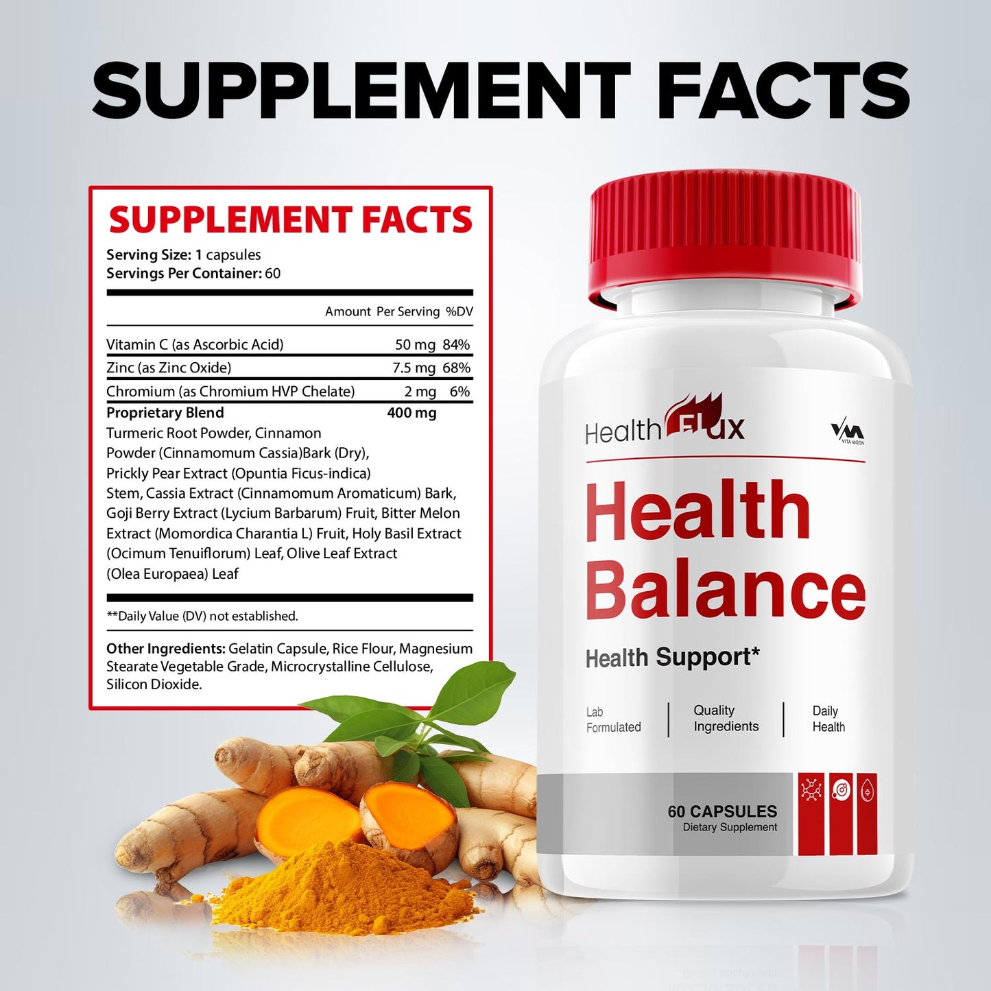 Health Flux Blood Balance Capsules