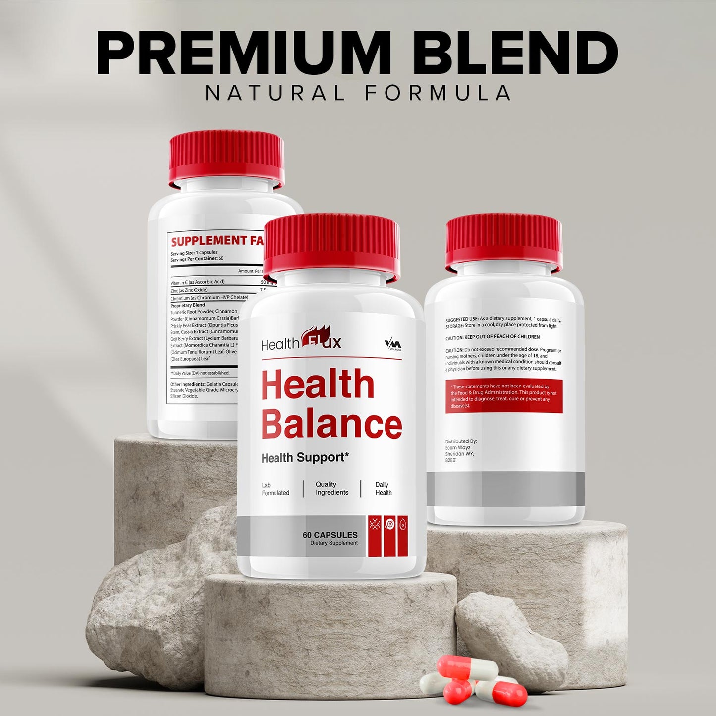 Health Flux Blood Balance Capsules