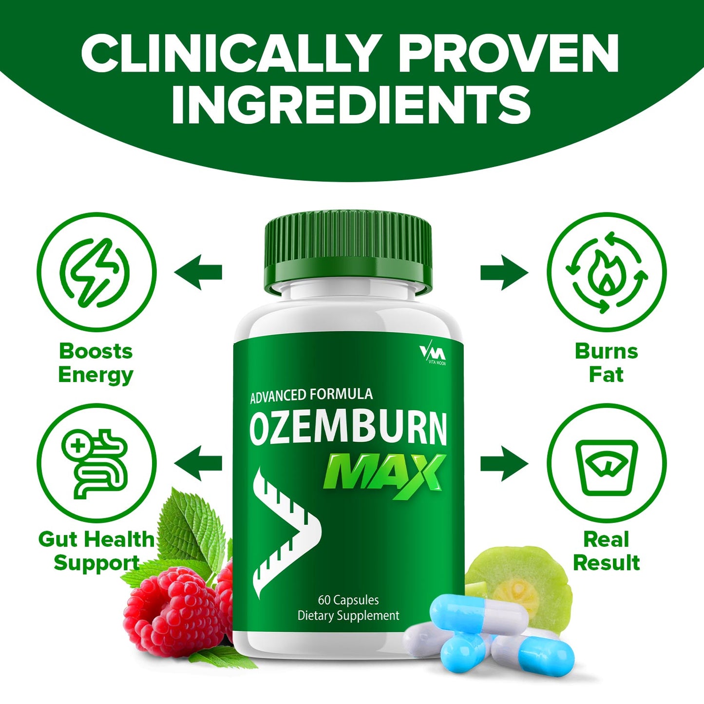 Ozemburn Max Capsules