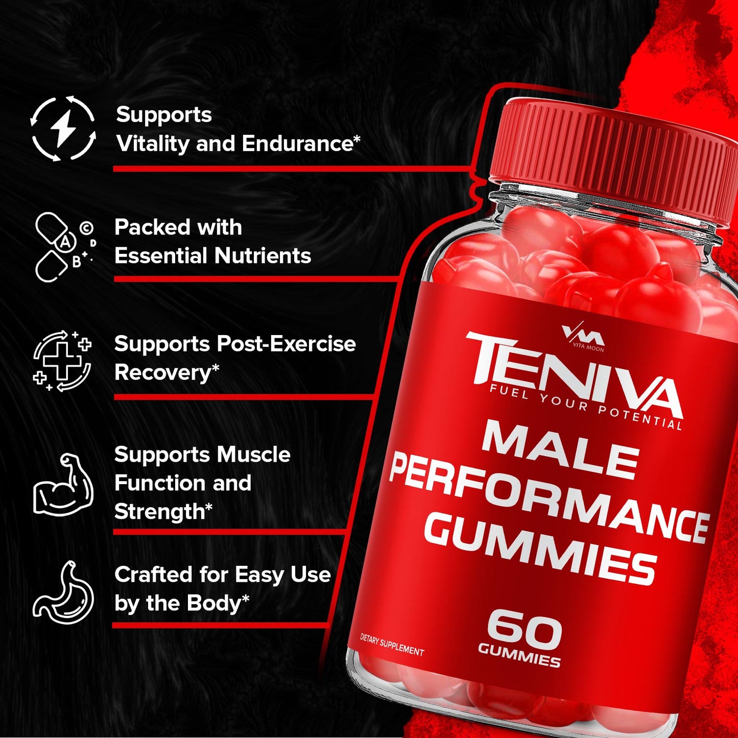 Teniva Male Performance Gummies