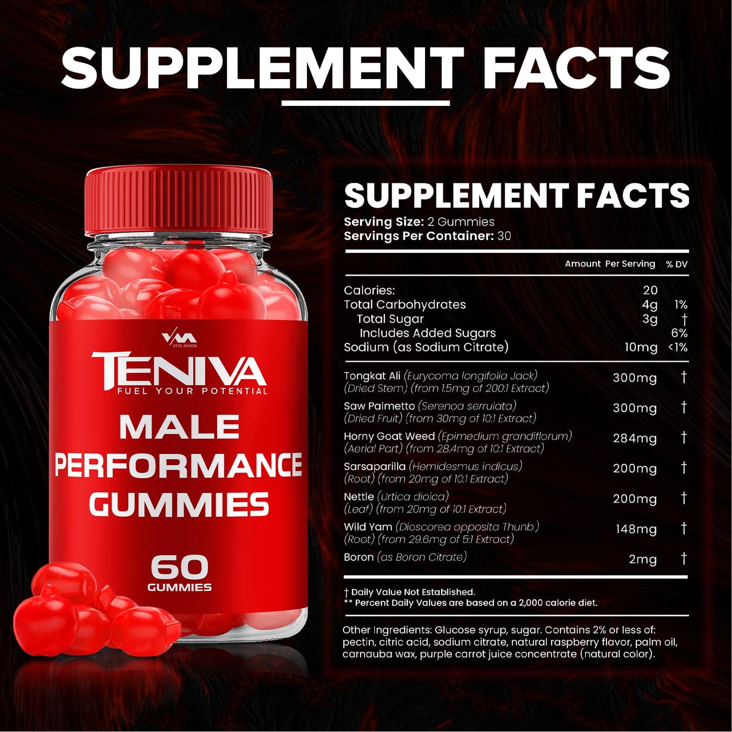 Teniva Male Performance Gummies