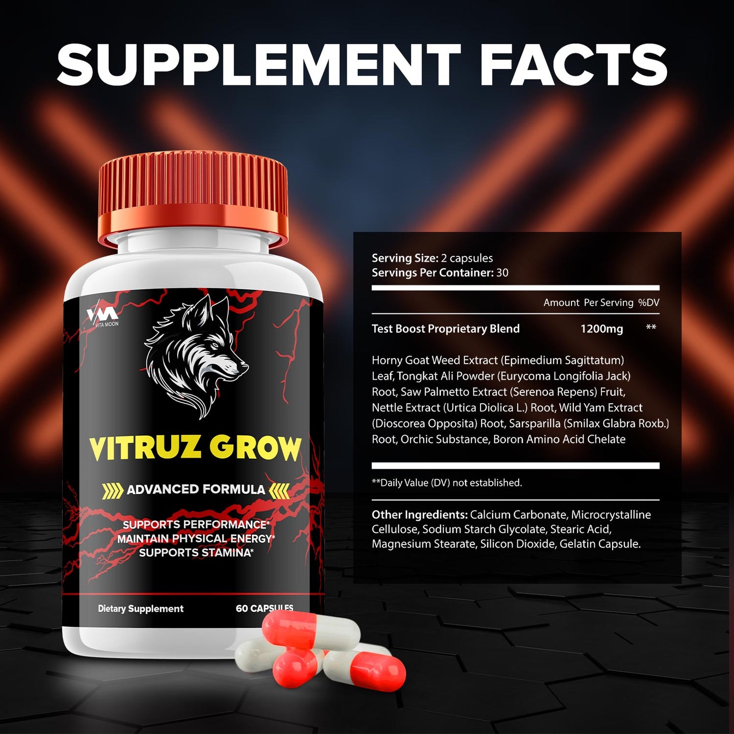 Vitruz Grow Capsules