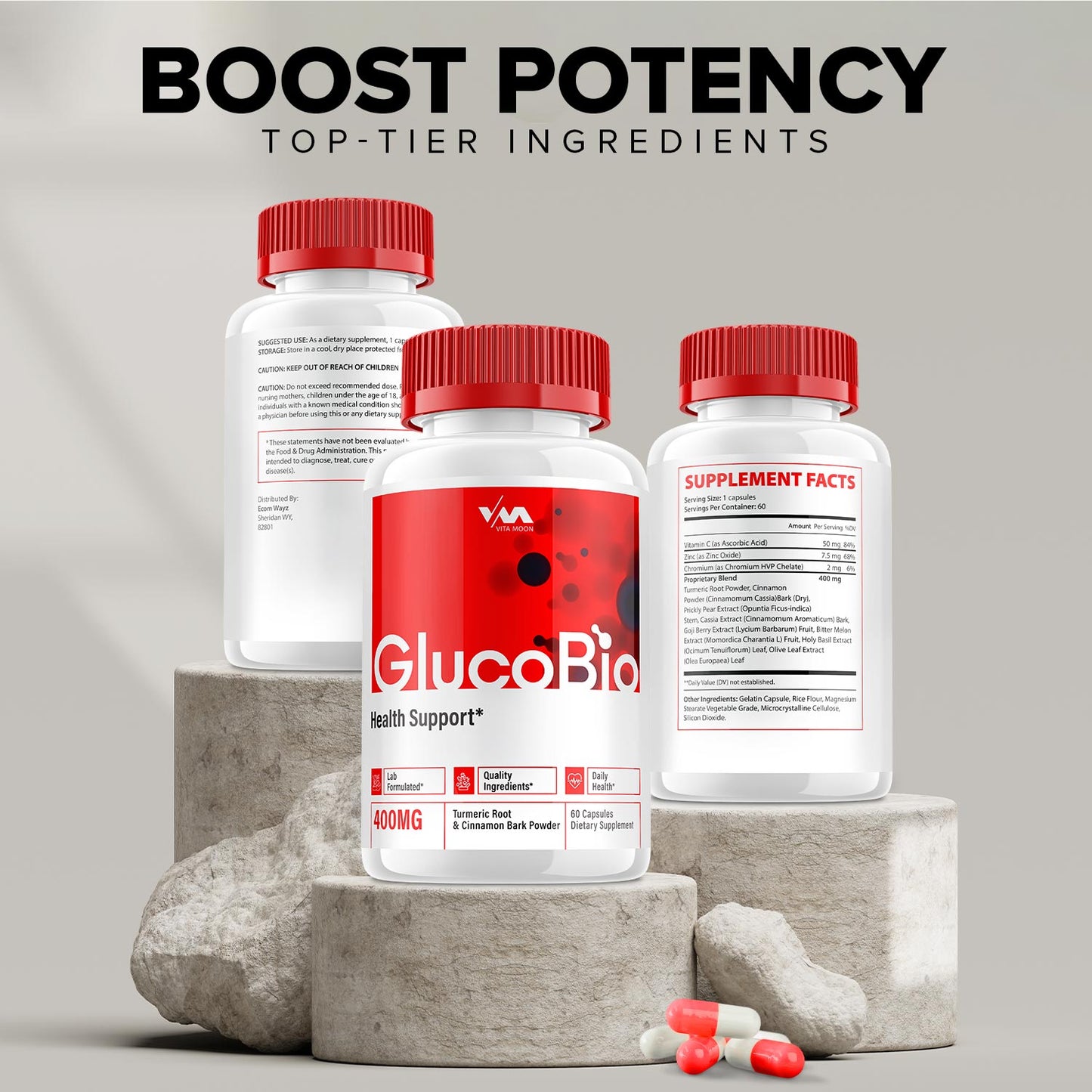 GlucoBio - Blood Support Capsules