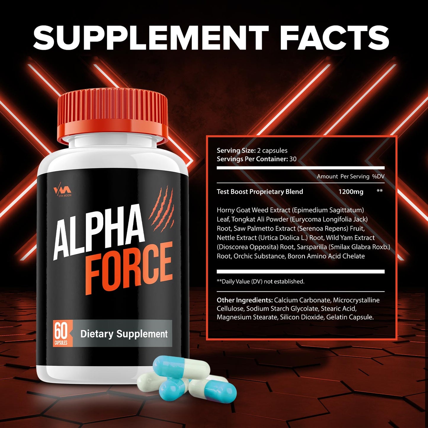 Alpha Force Max Capsules