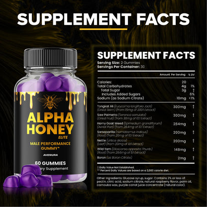 Alpha Honey Gummies