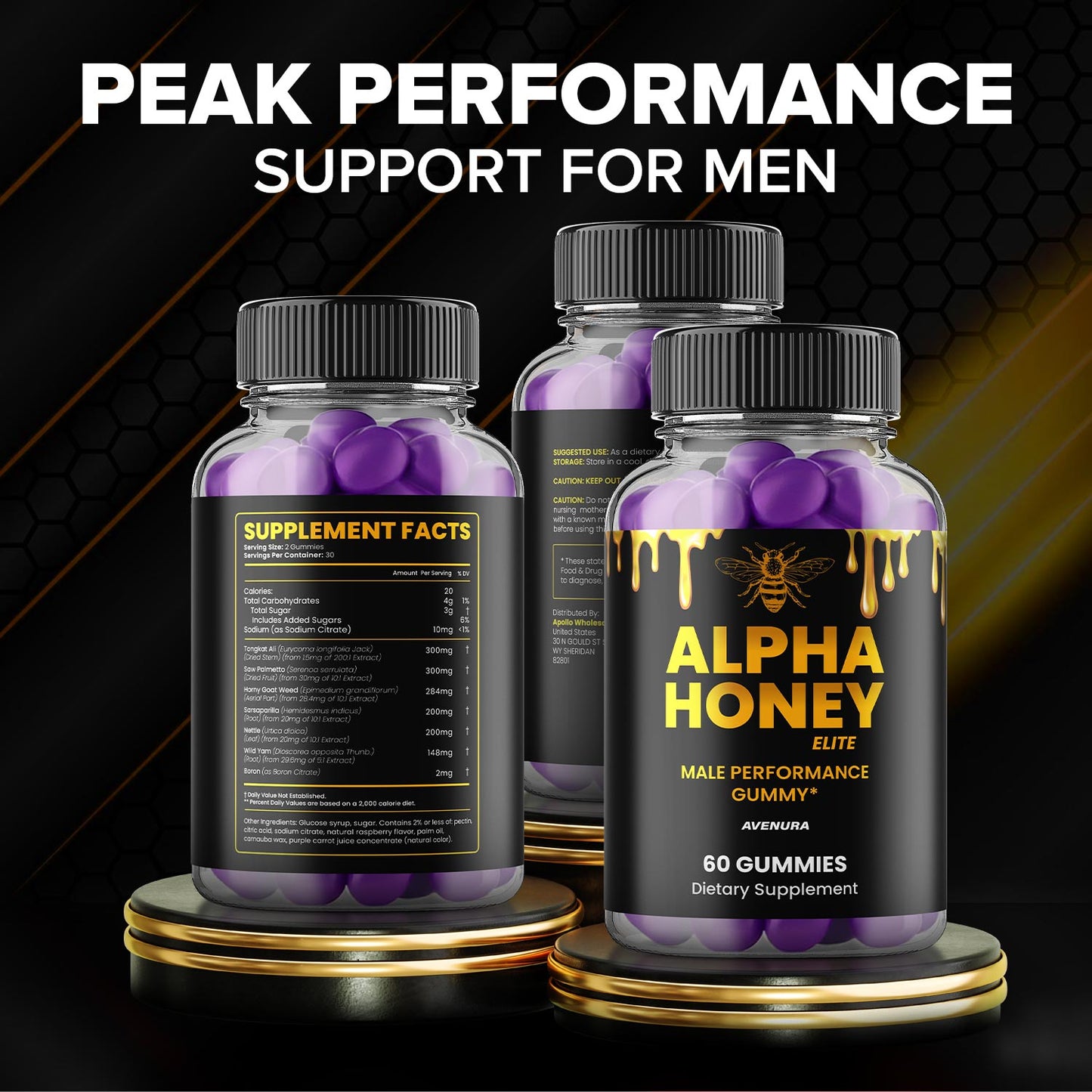 Alpha Honey Gummies