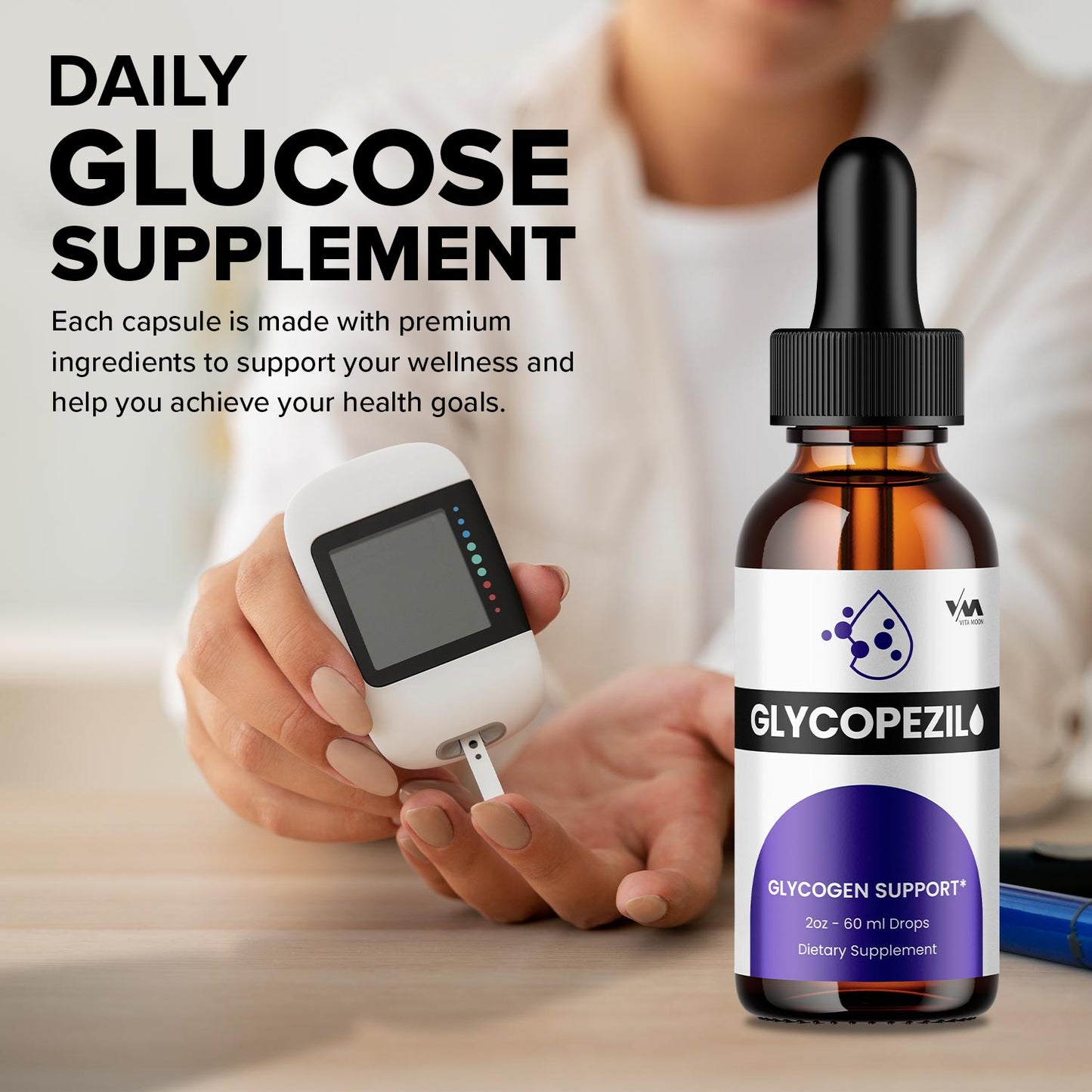 Glycopezil Drops