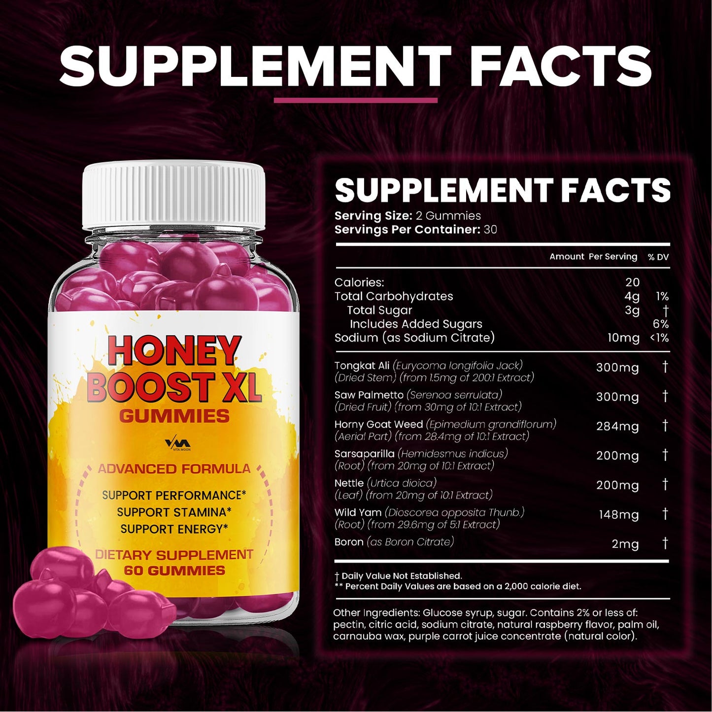 Honey Boost XL Gummies