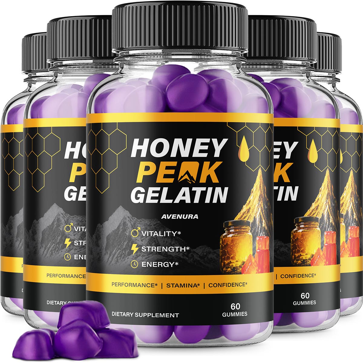 Honey Peak Gelatin Gummies