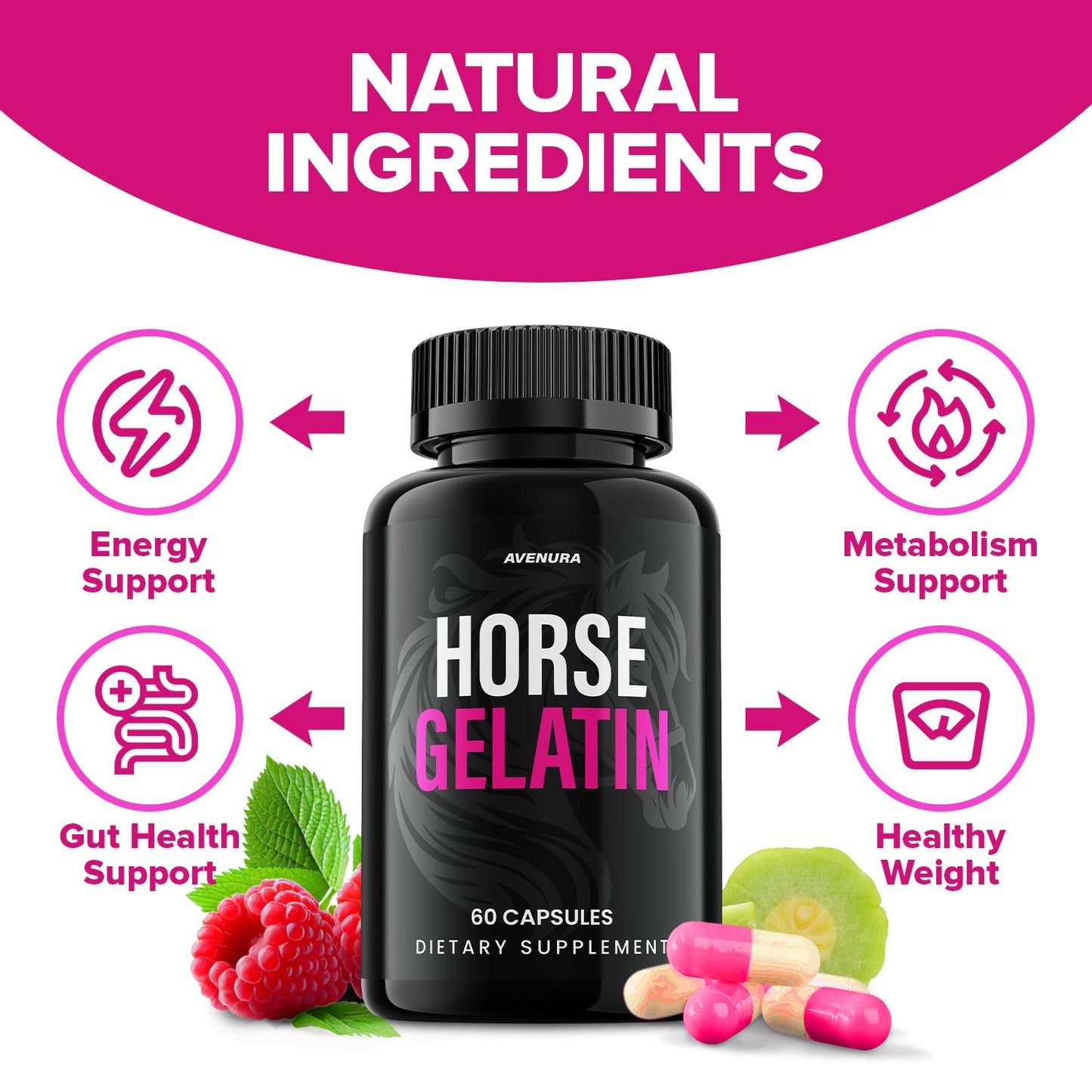 Horse Gelatin Capsules