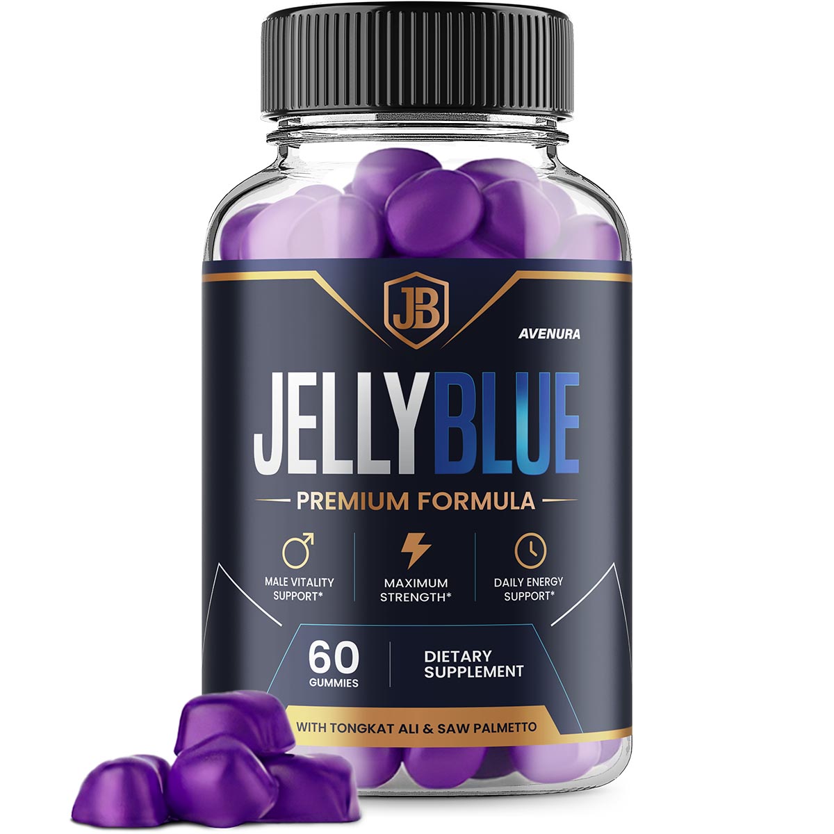 Jelly Blue Gummies