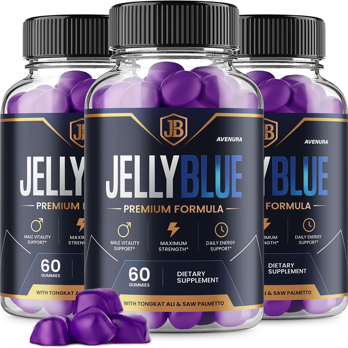 Jelly Blue Gummies