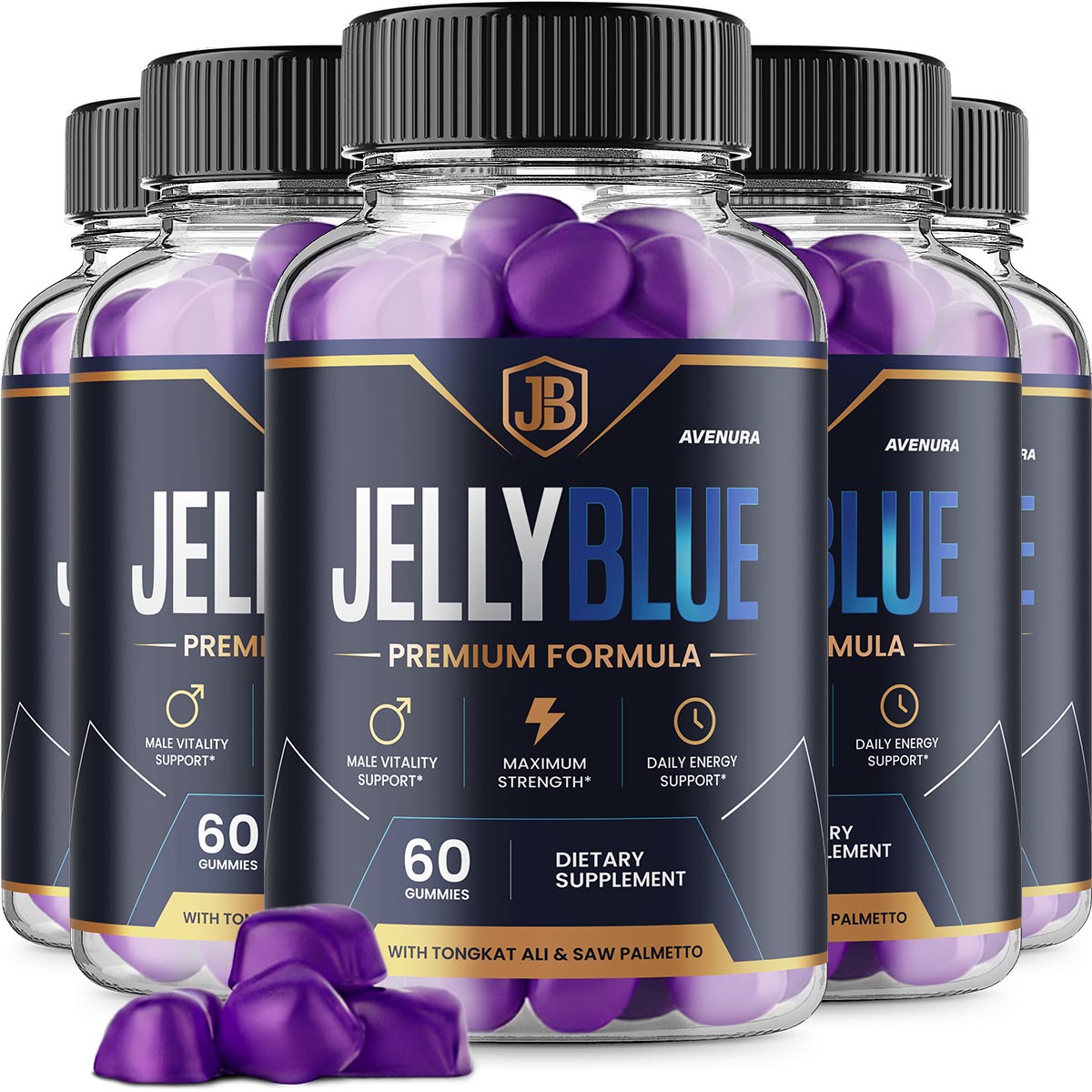 Jelly Blue Gummies