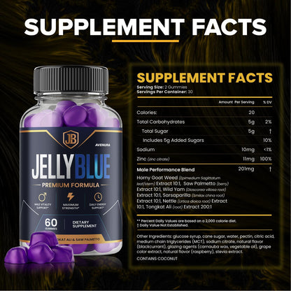 Jelly Blue Gummies
