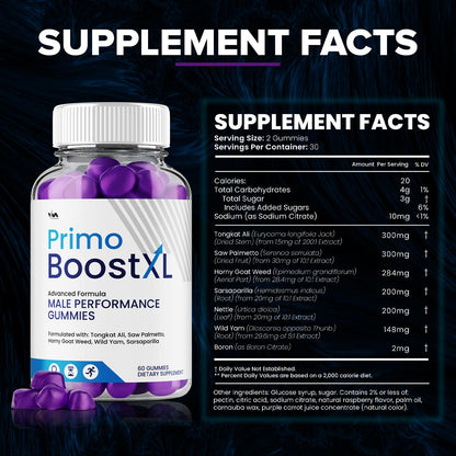 Primo Boost XL Gummies