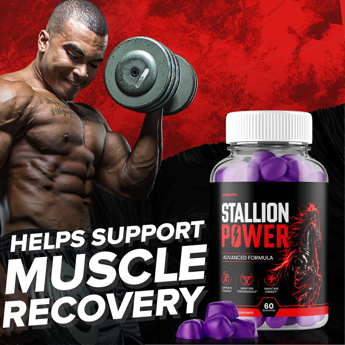 Stallion Power Gummies