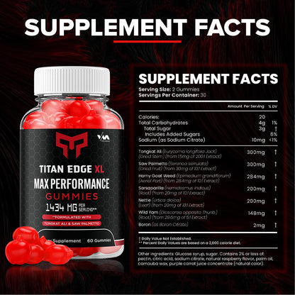Titan Edge XL Gummies