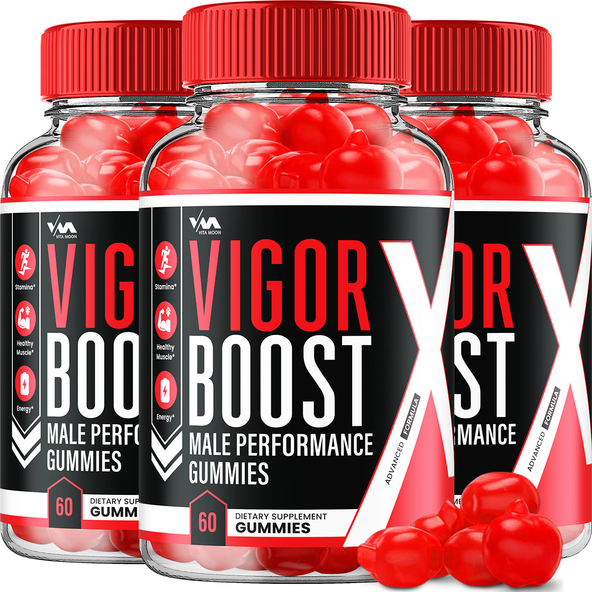 Vigor Boost X Gummies