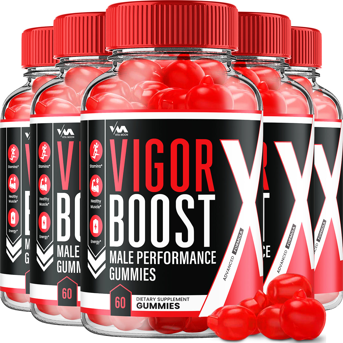 Vigor Boost X Gummies