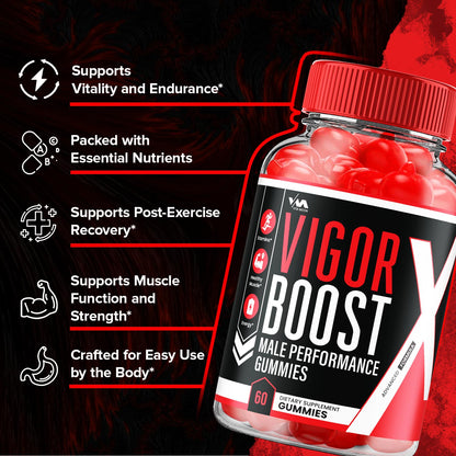 Vigor Boost X Gummies