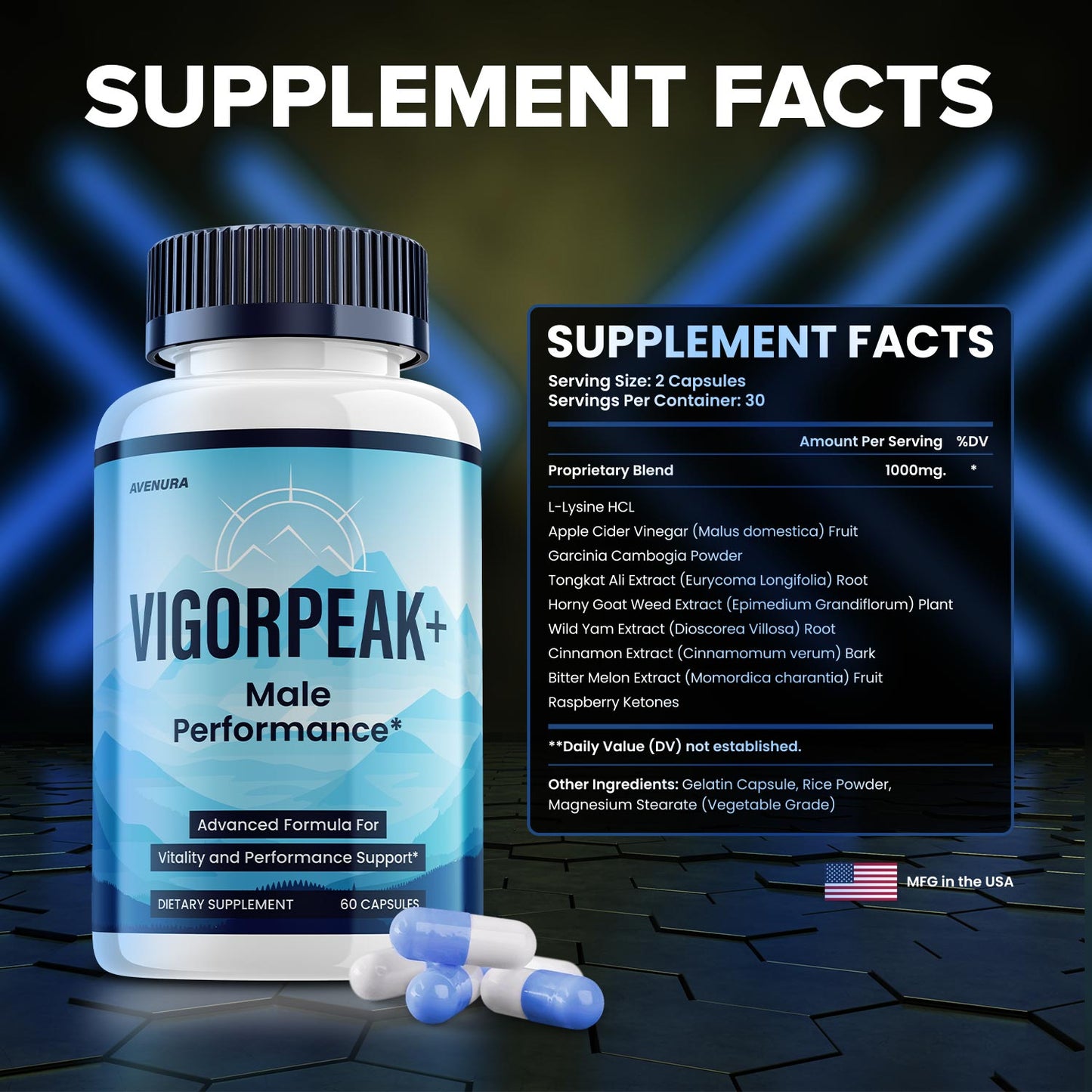 Vigor Peak Capsules